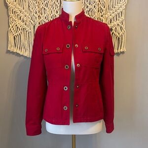 Ralph Lauren Red Utility Jacket